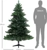 HOMCOM Künstlicher Weihnachtsbaum, 180 cm Christbaum mit Produktbild-Vorschau 4