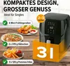 MAXXMEE Heißluft-Fritteuse Digital 3L Kombination Produktbild-Vorschau 4