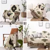 Boho-Decke mit Fransen,130×180 cm gewebte tagesdecke im Produktbild-Vorschau 4