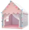 Kinderzelt Haus mit LED-Lichterkette, rosa, für Produktbild-Vorschau 1