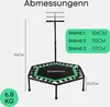 Zonovi Zonovi Fitness Trampolin - Kapazität 250 KG - Produktbild-Vorschau 11