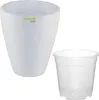 Set2 Keramik Orchideentopf Rhodos Orchideen weiss H 17 cm + Produktbild-Vorschau 1