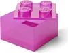 NHG LEGO Aufbewahrungsbox Storage Brick 4 Top Lid Glitter Produktbild-Vorschau 5