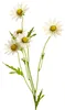 Künstlicher Margeritenzweig ca. 60cm. Kunstblume Dekozweig Produktbild-Vorschau 1