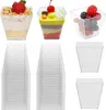 50 Stück 2 Unzen quadratische Dessertbecher Würfel Produktbild-Vorschau 1