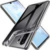 A clear protective phone case is shown on top of a smartphone. Náhľad obrázku produktu