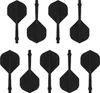 CyeeLife 2-In-1 Dart Flights and Shafts Pack of 9 Schwarz Produktbild-Vorschau 8