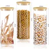 MOOHO 1700ml Vorratsgläser mit Deckel 3er Set, Vorratdosen Produktbild-Vorschau 3