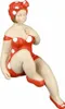 Gilde Kantensitzerfigur, Badenixe, "Becky", gepunktet, Anteprima dell’immagine prodotto 11
