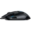 A black Logitech G402 Hyperion Fury gaming mouse is shown from the side against a white background. Produktbild-Vorschau