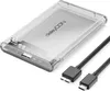 deleyCON USB-C Festplattengehäuse 2,5 Zoll - USB 3.1 Gen 1 Produktbild-Vorschau 1