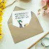 Mr. & Mrs. Panda Grußkarte Pinguin Bier - Weiß - Geschenk, Produktbild-Vorschau 3
