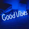 Rosikey LED Neonlicht Schild Good Vibes - 13x50cm Produktbild-Vorschau 2