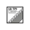 Lame de scie sabre S 1122 EF, Flexible for Metal, paquet de Voir les images du produit 3