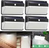 A collage showing multiple solar lights mounted on walls and a close-up of one light. Náhled obrázku produktu