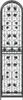 vidaXL Casier à vin pour 73 bouteilles noir 45x36x200 cm Voir les images du produit 3