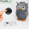 LUMILED Solar Eule LED Gartenfigur Dekorative Solarleuchte Produktbild-Vorschau 7