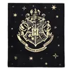 Harry Potter Kuscheldecke - Flauschige Decke mit Hogwarts Produktbild-Vorschau 1