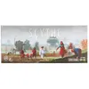 A board game box cover depicting a scene of people working in a field with a large mechanical structure in the background. Anteprima dell’immagine prodotto