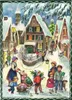 Adventskalender A4 – Winterliches Dorfleben mit Kindern, Produktbild-Vorschau 1