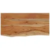 Mensola a Muro 40x30x3,8cm Rettangolare Legno Acacia Bordi Anteprima dell’immagine prodotto 1