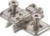 BLUM CLIP Kreuzmontageplatte Langloch, Stahl, Produktbild-Vorschau 1