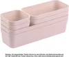 Gariella Schubladen Organizer 6-teilig Rosa Produktbild-Vorschau 2