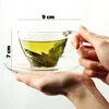 KADAX Gläser "Zinal", Tasse mit Untertasse, Glastasse mit Produktbild-Vorschau 3