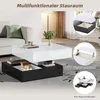 Stolik kawowy Sweiko 70x70x40cm z obrotowym blatem 360°, Podgląd zdjęcia produktu 15