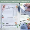 Belohnungstafel Kinder A4 Block Waldtiere - Motiviert Produktbild-Vorschau 6