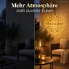 LED Kugel 20cm Schwarz - Leuchtkugel mit 100 LEDs für innen Produktbild-Vorschau 6