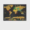 Mappa del mondo personalizzata Luckies Scratch Map DeLuxe Anteprima dell’immagine prodotto 4