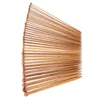 A collection of wooden knitting needles arranged in a fan shape on a white background. Podgląd zdjęcia produktu
