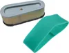 vhbw 1x Schaumfilter, 1x Papierfilter kompatibel mit Briggs Produktbild-Vorschau 1