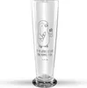 Mr. & Mrs. Panda Bierglas Pinguin Pommes - Transparent - Produktbild-Vorschau 1