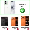Hülle für iPhone 17 - Transparent Handyhülle Kratzfest Produktbild-Vorschau 2