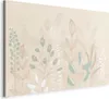 Italienischer Leinwand Leinwandbild - Morning in the Meadow Produktbild-Vorschau 1