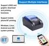 POS tiskárna účtenek, připojení USB/BT, 58 mm Náhled obrázku produktu 4