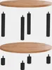 Skye Decor, Roby - Black, Couchtische, Schwarz, 70 x 43,7 x Produktbild-Vorschau 3