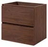 Rodan Waschbeckenunterschrank 60cm - Hängend - Walnuss Matt Produktbild-Vorschau 6