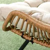 Gartensessel PE-Rattan Stahl, Outdoor Lounge Sessel mit Produktbild-Vorschau 10