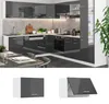 Pensile da cucina Vicco R-Line Antracite lucido 60 cm Anteprima dell’immagine prodotto 2