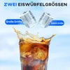 HOMCOM Eiswürfelmaschine Ice Maker 9 Eiswürfel in 8 Min., Produktbild-Vorschau 5
