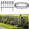 COSTWAY, 10 stuks decoratieve tuinhekken, metalen Productafbeelding-voorbeeld 1