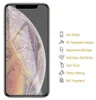 A screen protector for a smartphone, with accompanying feature icons and text. Produktbild-Vorschau
