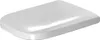 A white toilet seat lid. Produktbild-Vorschau