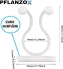 PFLANZOX Pflanzenclips Pflanzenklammern Rankhilfe Pflanzen Produktbild-Vorschau 6