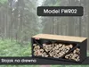 Stojak drewniany FWR02, 102 x 40 x 34,5 cm Podgląd zdjęcia produktu 1