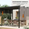 SUGIFT Pergola 3 x 3,5 m mit 3-teiligem Schiebedach, Produktbild-Vorschau 2