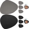 Tischsets Leder und Untersetzer, Tischsets Abwaschbar Rund Produktbild-Vorschau 2
